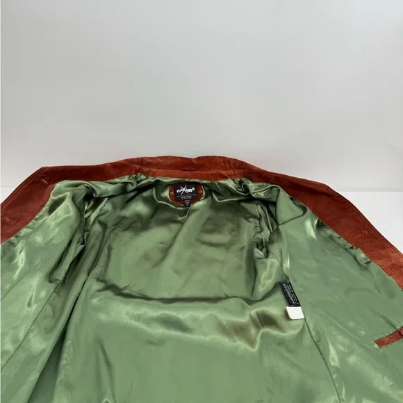 Vintage Maxima Wilsons Women’s XL Suede Leather  Jacket Belted - Picture 8 of 11